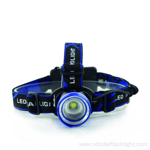 10W Super Bright Aluminum 18650 Rechargeable Headlamp